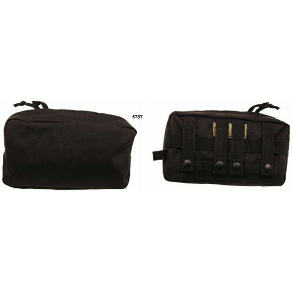 POUZDRO MOLLE Modular ŠIROKÉ 24x13x9cm ČERNÁ