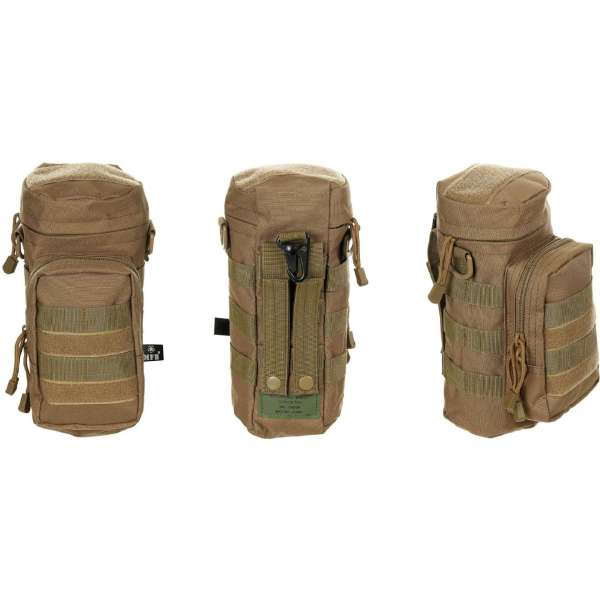 TAŠKA MOLLE S KARABINKOU 11x25cm COYOTE