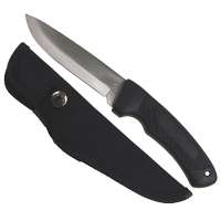 NŮŽ OUTDOOR Hunter S POUZDREM 25cm, ČEPEL 11,5cm ČERNÝ