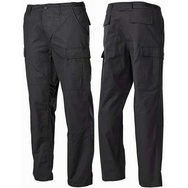 KALHOTY US BDU RIPSTOP ČERNÉ