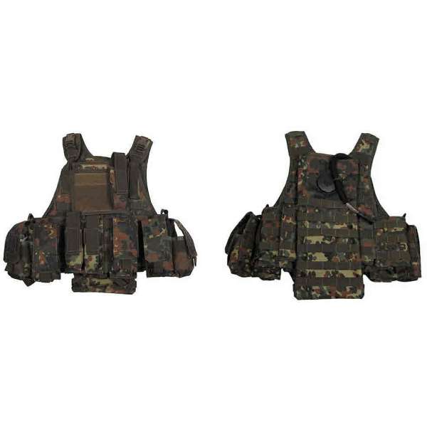 TAKTICKÁ VESTA Ranger SYSTÉM 5 KAPES MODULÁR FLECKTARN