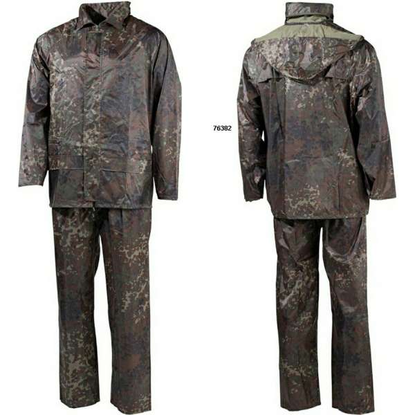 KOMPLET NEPROMOKAVÝ BLŮZA, KALHOTY POLYESTER FLECKTARN