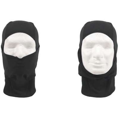 KUKLA NINJA 1 OTVOR LETNÍ 100% ELASTHAN ČERNÁ