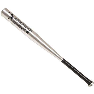 PÁLKA BASEBALL US ALU30 76cm STŘÍBRNÁ