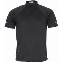 TRIKOT BRIT POLICIE FUNKČNÍ ZIP KRÁTKÝ RUKÁV orig ČERNÝ