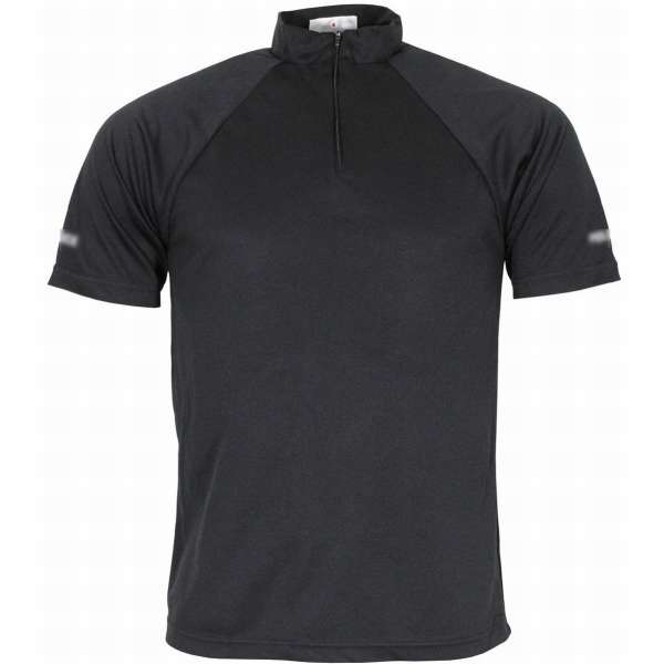 TRIKOT BRIT POLICIE FUNKČNÍ ZIP KRÁTKÝ RUKÁV orig ČERNÝ