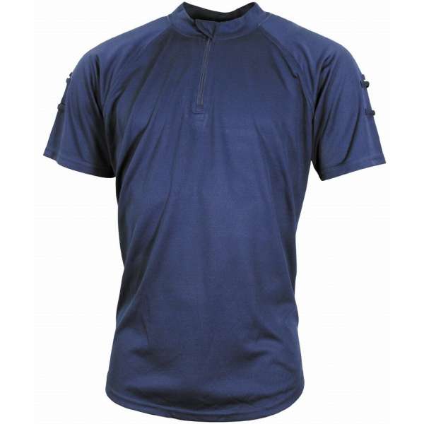 TRIKOT BRIT PCSO FUNKČNÍ ZIP KRÁTKÝ RUKÁV orig MODRÉ