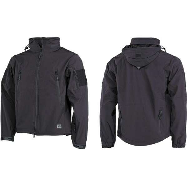 PARKA Soft Shell Scorpion ČERNÁ