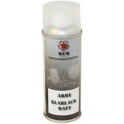 BARVA SPREJ ARMY 400ml LAK BEZBARVÝ