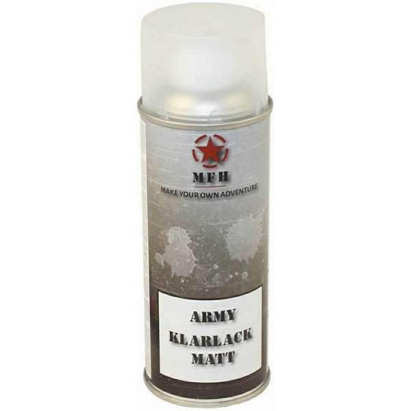 BARVA SPREJ ARMY 400ml LAK BEZBARVÝ