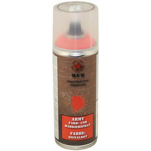BARVA SPREJ ARMY 400ml SIGNÁLNÍ ČERVENÁ