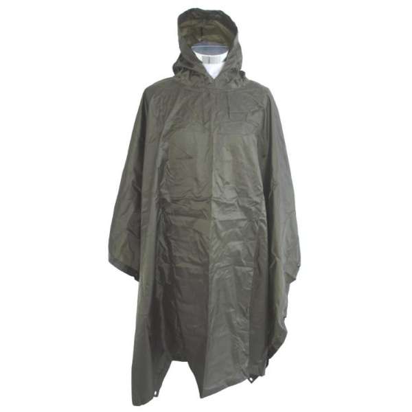 PONCHO US RIPSTOP 144x223cm OLIV