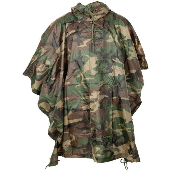 PONCHO US RIPSTOP 144x223cm W/L