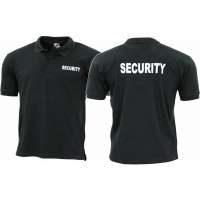 TRIKOT SECURITY KRÁTKÝ RUKÁV ČERNÝ