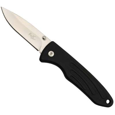NŮŽ KAPESNÍ 19,5cm, ČEPEL 8cm PLAST ČERNÝ