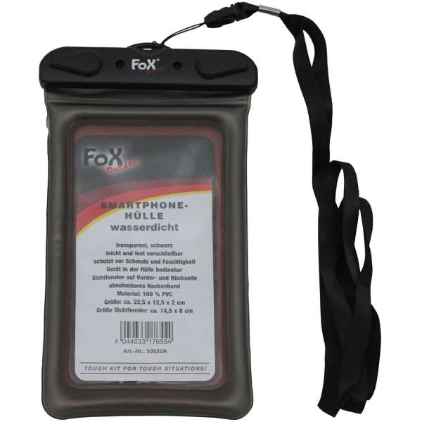 POUZDRO NA MOBIL 12,5x22,5x2cm VODOTĚSNÉ ČERNÉ