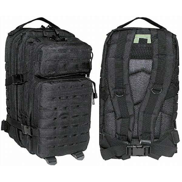RUKSAK Assault I LASER 30LTR 25x45x20cm ČERNÝ