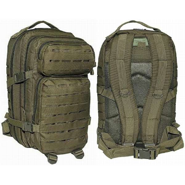 RUKSAK Assault I LASER 30LTR 25x45x20cm OLIV