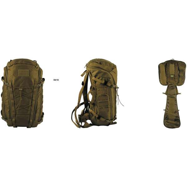 RUKSAK Mission 30LTR CORDURA 35x52x25cm COYOTE