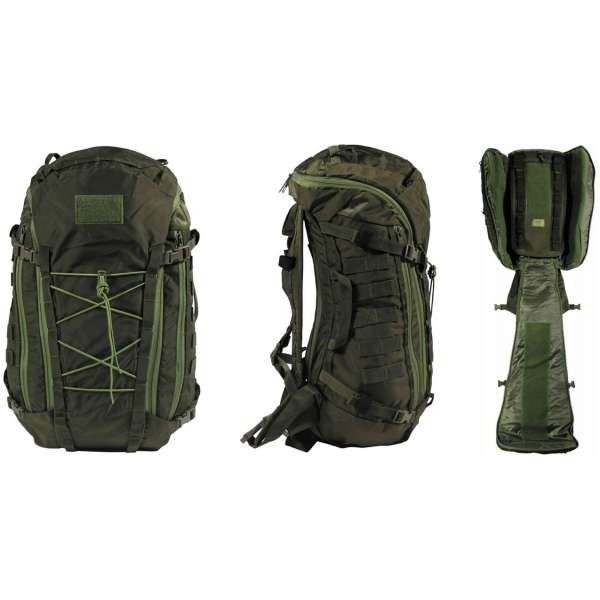 RUKSAK Mission 30LTR CORDURA 35x52x25cm OLIV