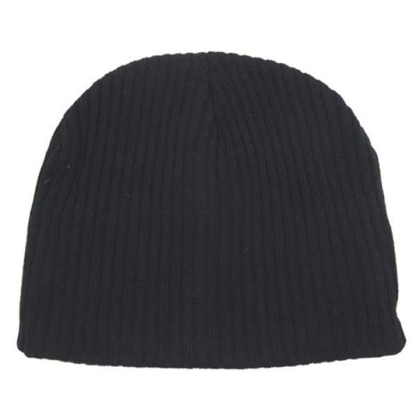 ČEPICE BEANIE KRÁTKÁ ČERNÁ