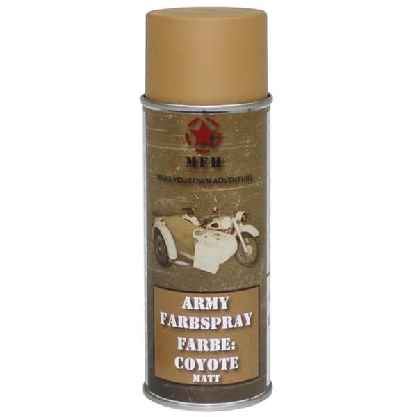 BARVA SPREJ ARMY 400ml MAT COYOTE