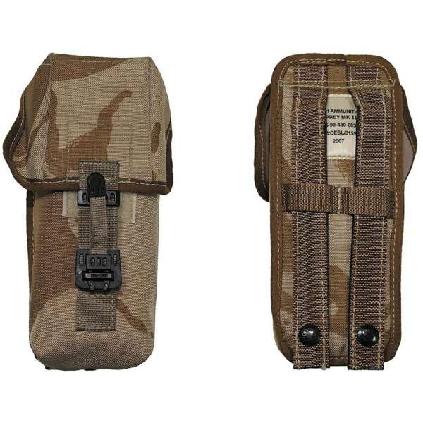 POUZDRO NA PATRONY MOLLE BRIT.DPM DESERT
