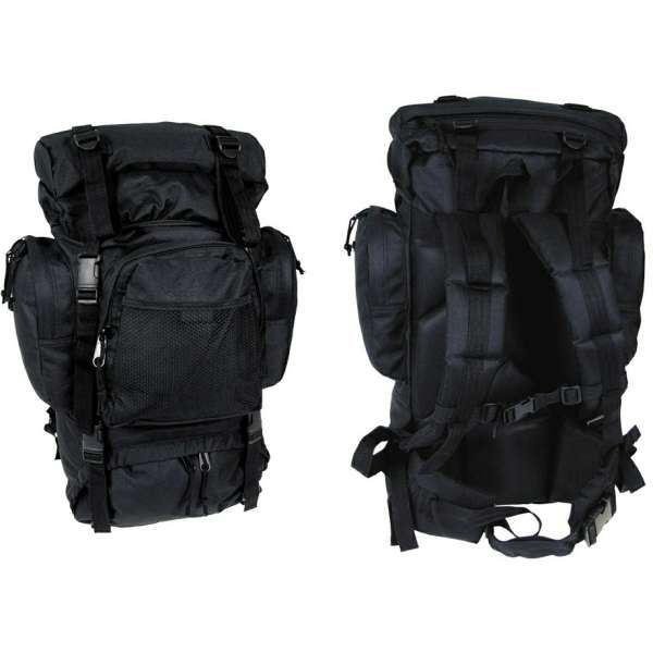 RUKSAK TACTICAL 55LTR 50x60x20cm ČERNÝ