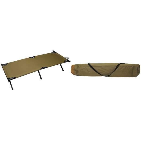 POSTEL US ROZKLÁDACÍ ALU 190x66x42cm s TAŠKOU COYOTE