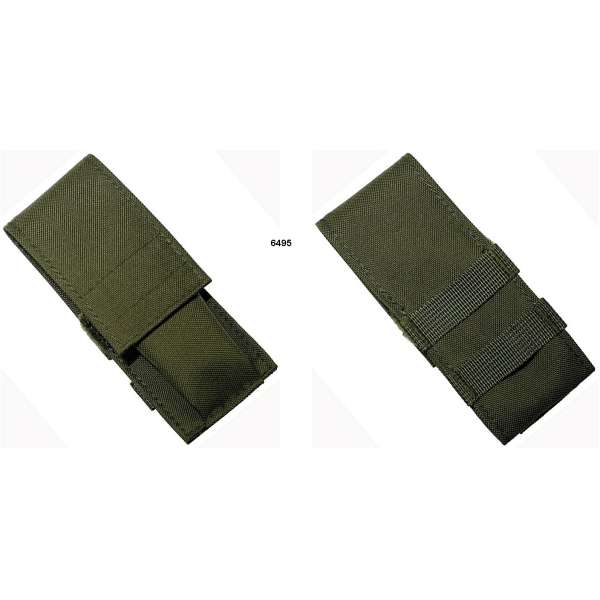 POUZDRO NA NŮŽ NYLON MALÉ 6x15x3cm OLIV