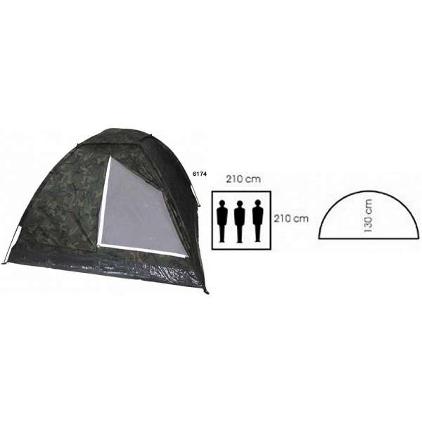 STAN Monodom 3 OSOBY 210x210x130cm 2,1kg W/L