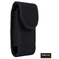 POUZDRO SECURITY NA MOBIL 6,5x12x3cm CORDURA DP205 ČERNÉ
