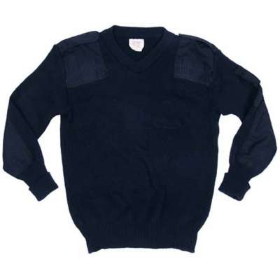 SVETR BRIT V-ČKO POLICIE S NÁRAMENÍKY orig MODRÝ