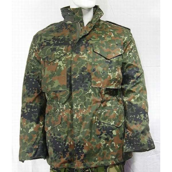 BUNDA US M-65 S VLOŽKOU STEPP FLECKTARN